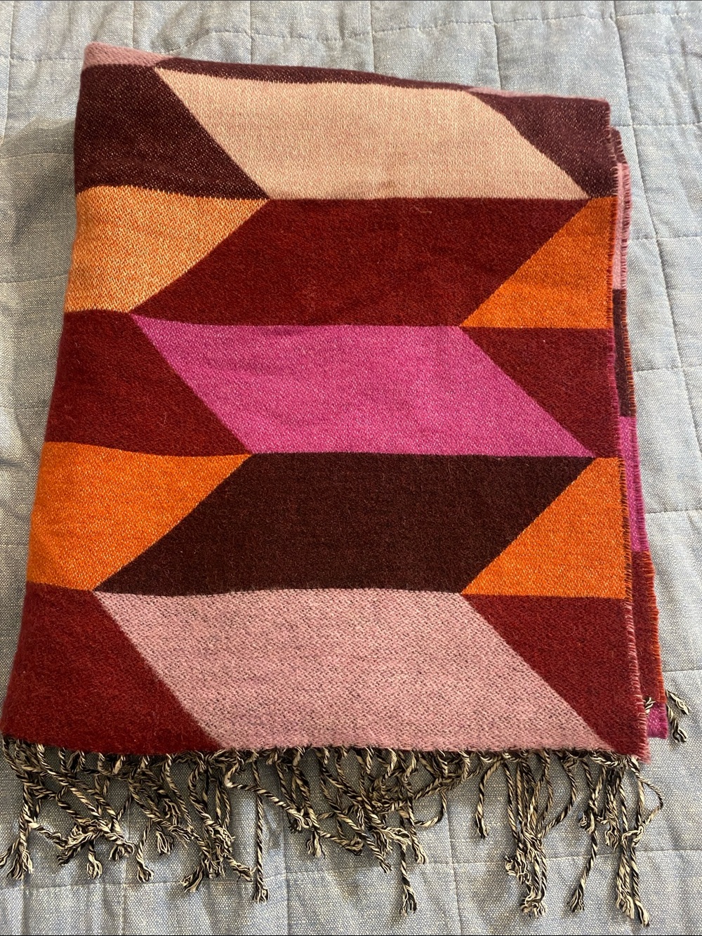 Cristina Chiti NWT Thick Warm Multicolor Scarf